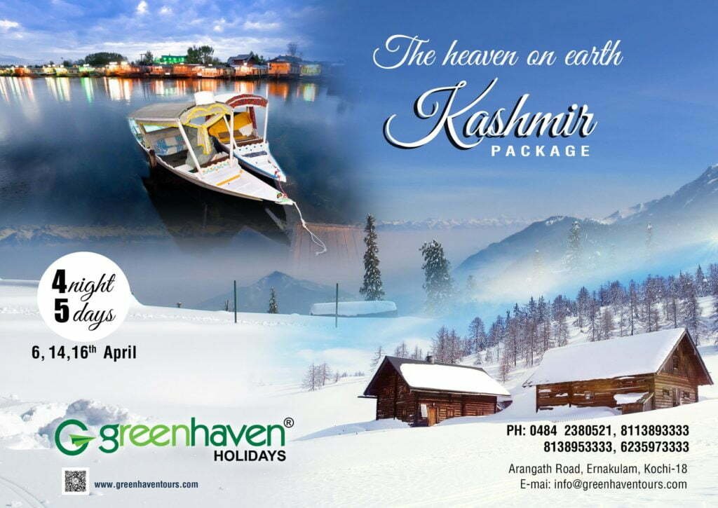 Kashmir Package - Green Haven Tours